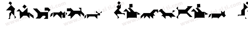 Gothic Tangram Rounded Regular字体转换